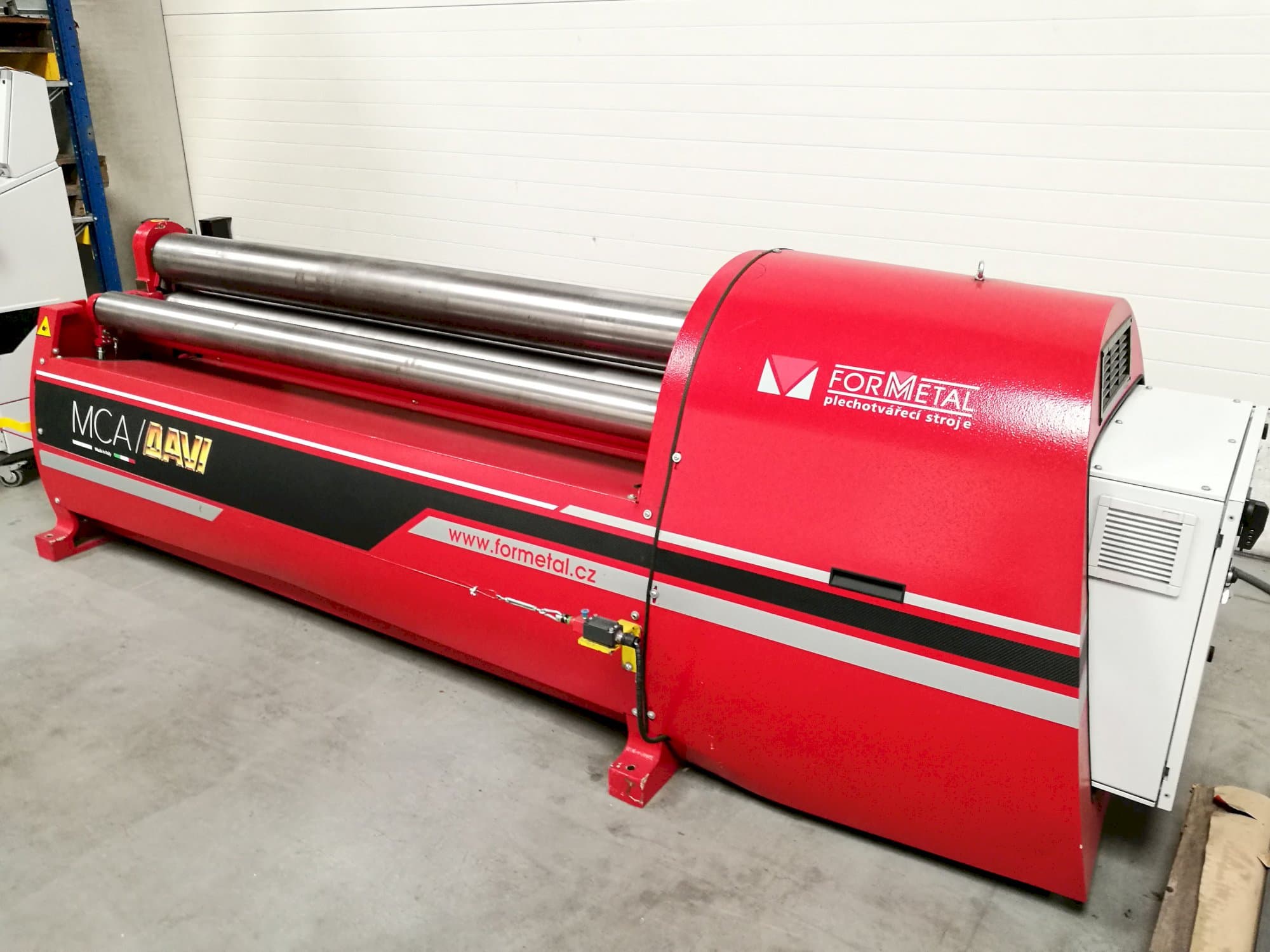 Davi-maskinen sedd från högerMCA 2017