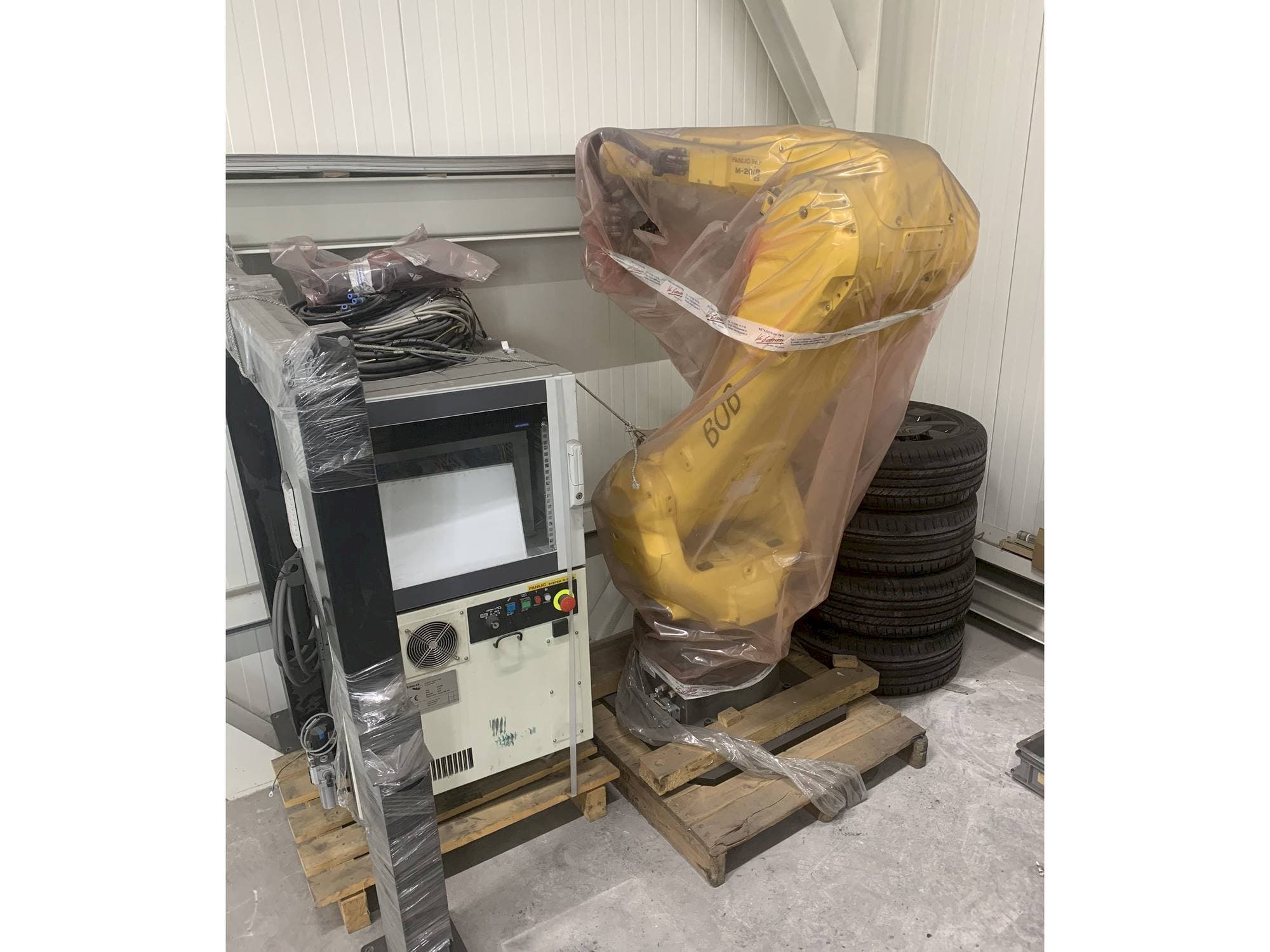 FANUC M-20iB-maskinen framifrån