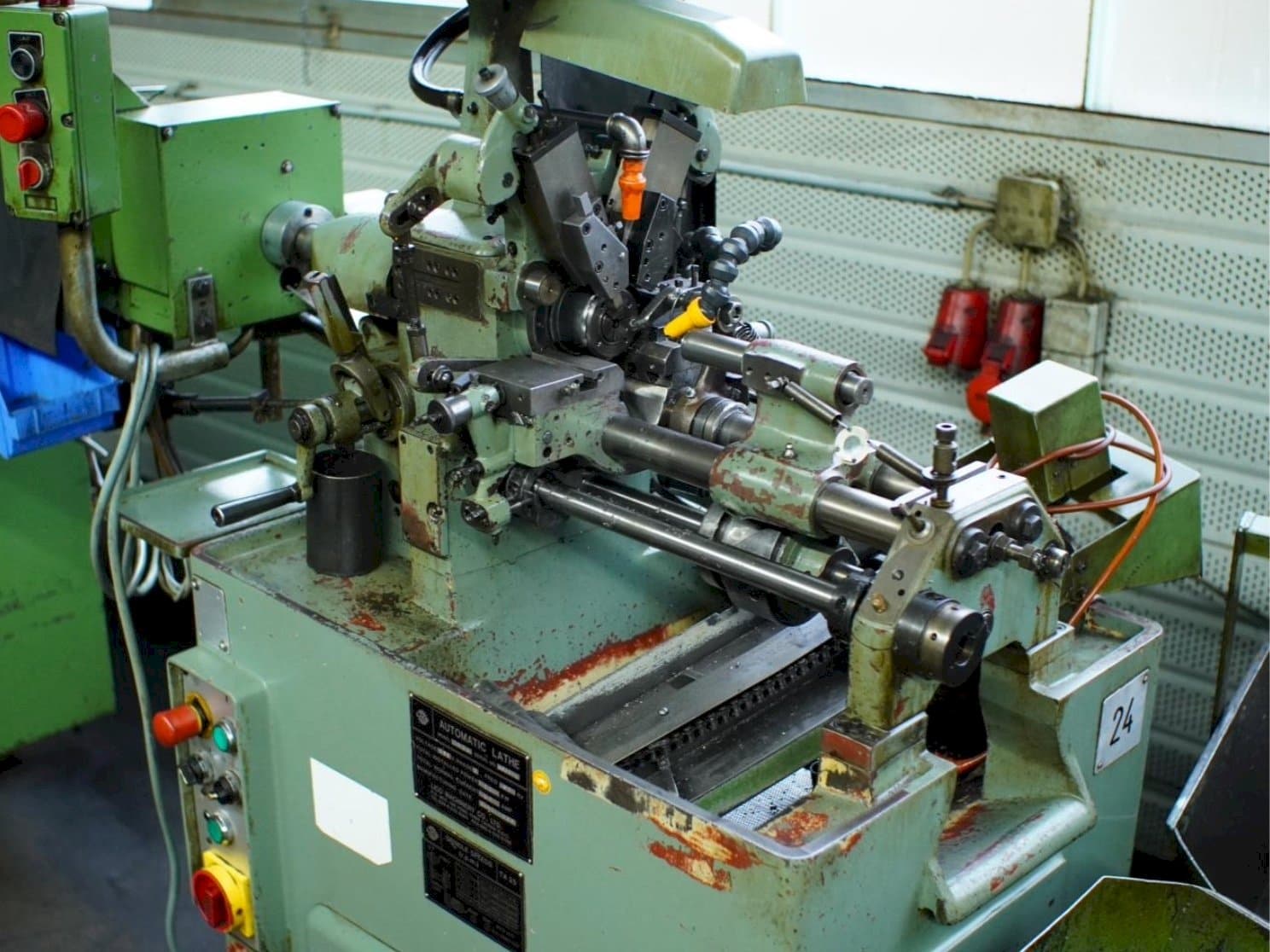 LICO TA25-maskinen framifrån