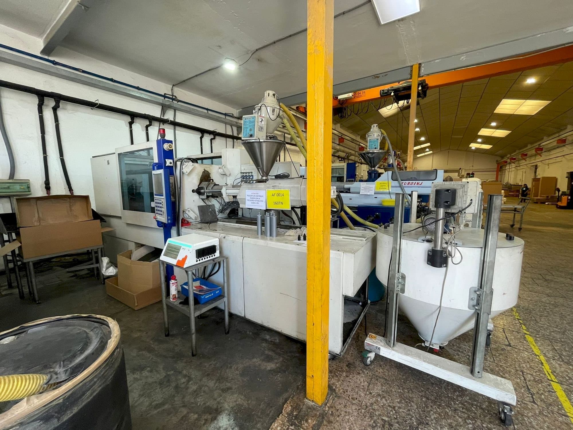 Battenfeld HM 160/525 E-maskinen framifrån