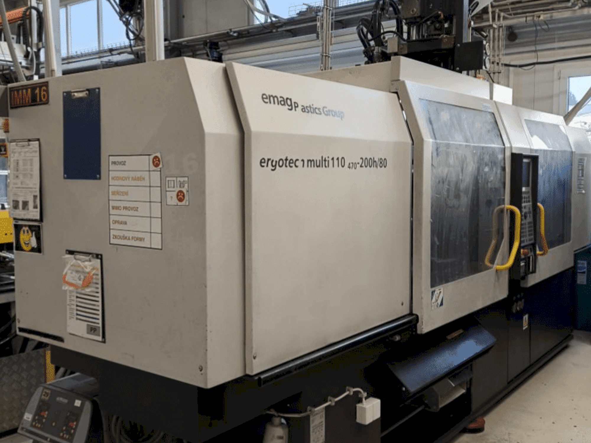 DEMAG ERGOtech multi 110-470-maskinen framifrån