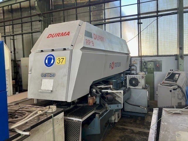 Durma RP9 1250x20-maskinen framifrån