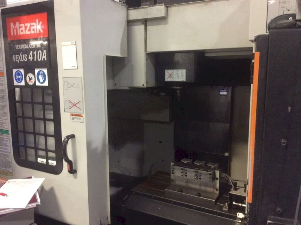 Mazak Nexus VCN 410A-maskinen framifrån