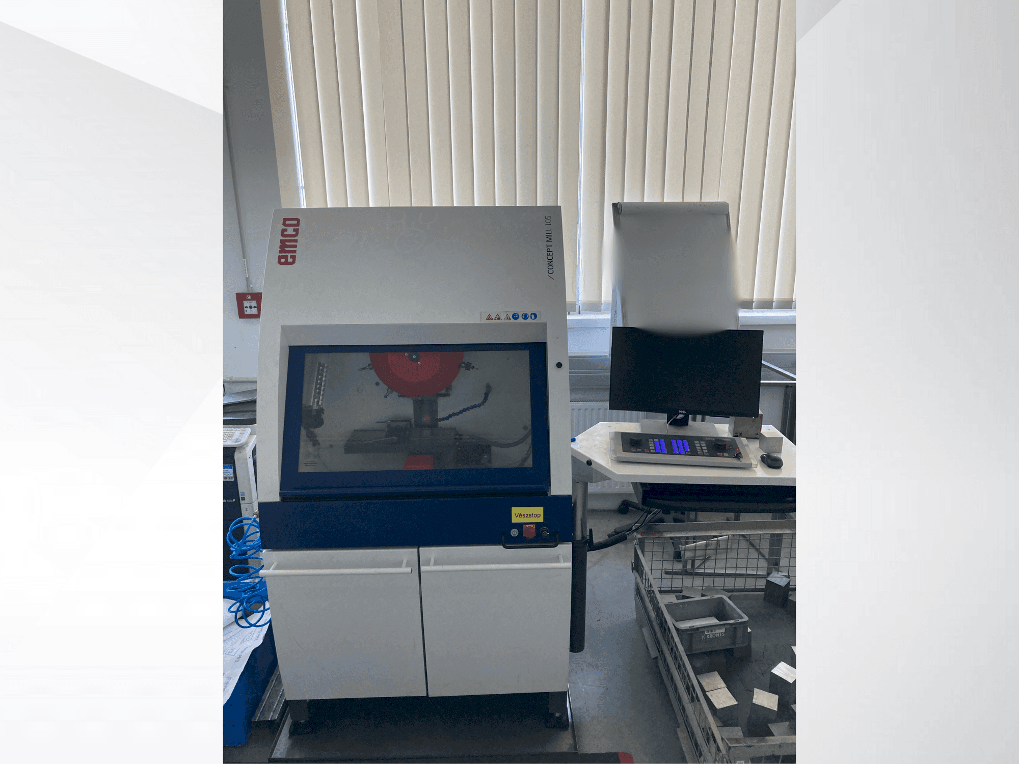 EMCO Concept Mill 105-maskinen framifrån