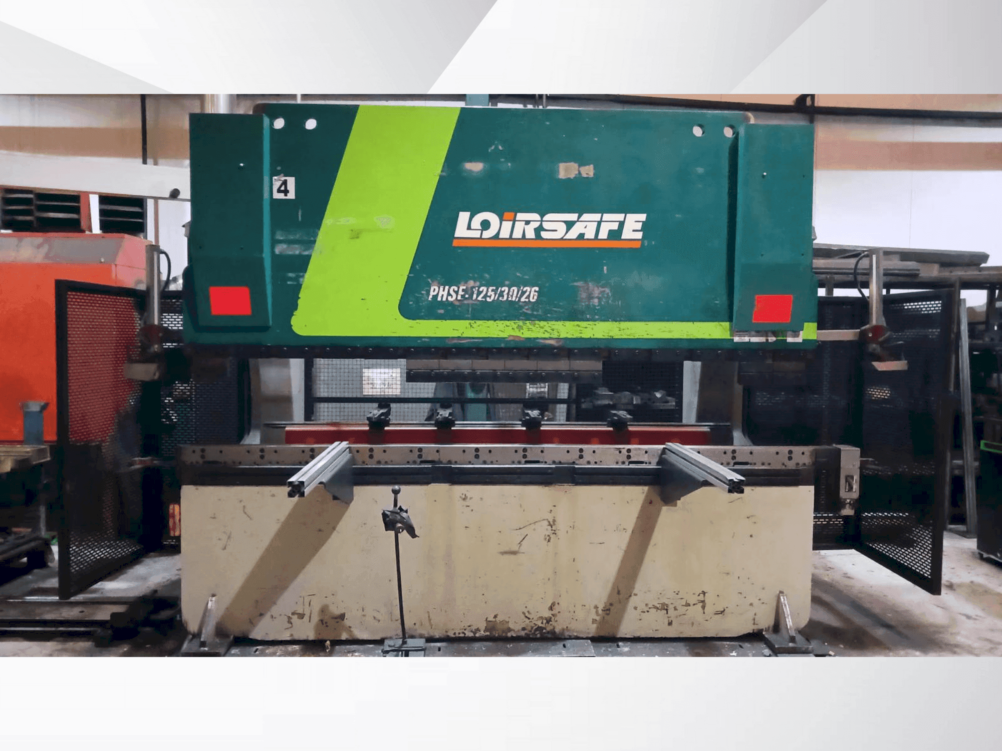 LOIRE SAFE PHSE-125/30/26-maskinen framifrån