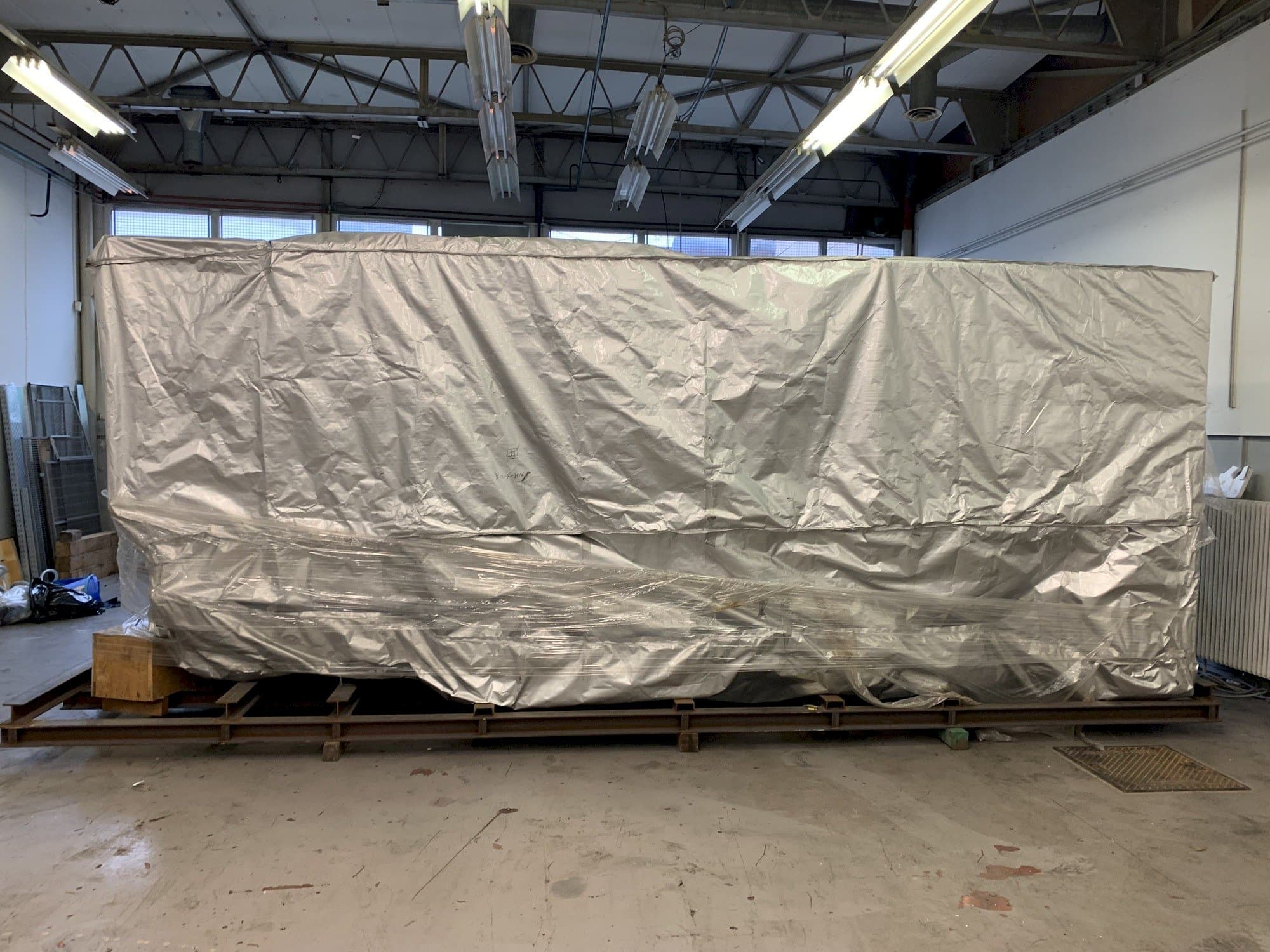 YCM NH 500A-maskinen framifrån