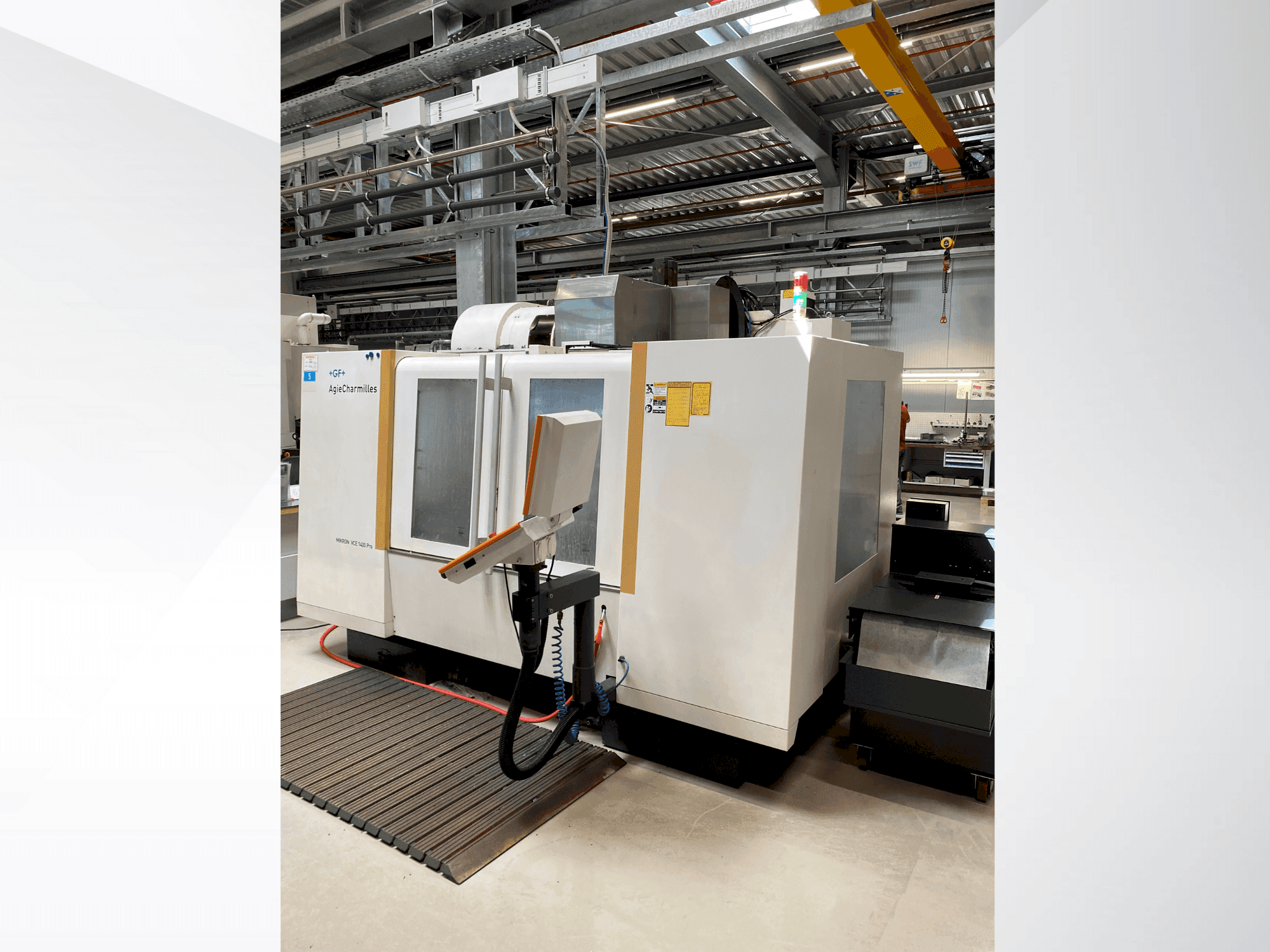 +GF+ AgieCharmilles MIKRON VCE 1400 PRO  (2012)-maskinen framifrån