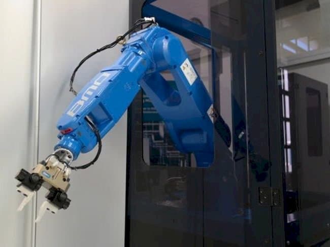 BMO LR5-maskinen framifrån