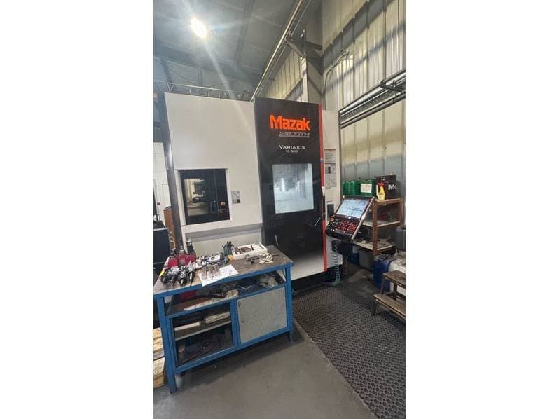 Mazak Variaxis C-600-maskinen framifrån