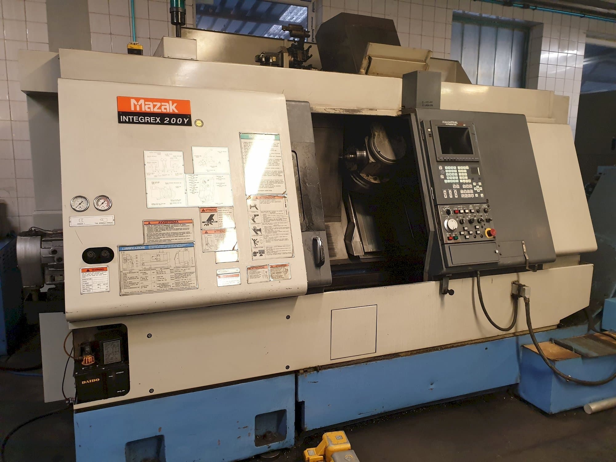 Mazak Integrex 200 Y-maskinen framifrån