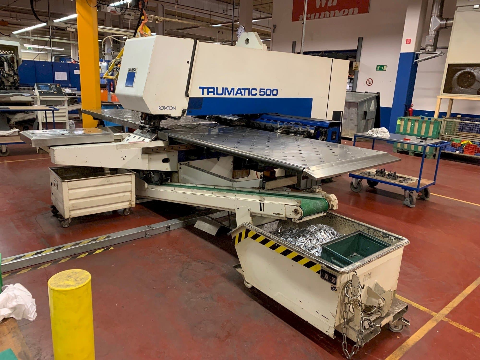 Trumpf TC 500 R-maskinen framifrån