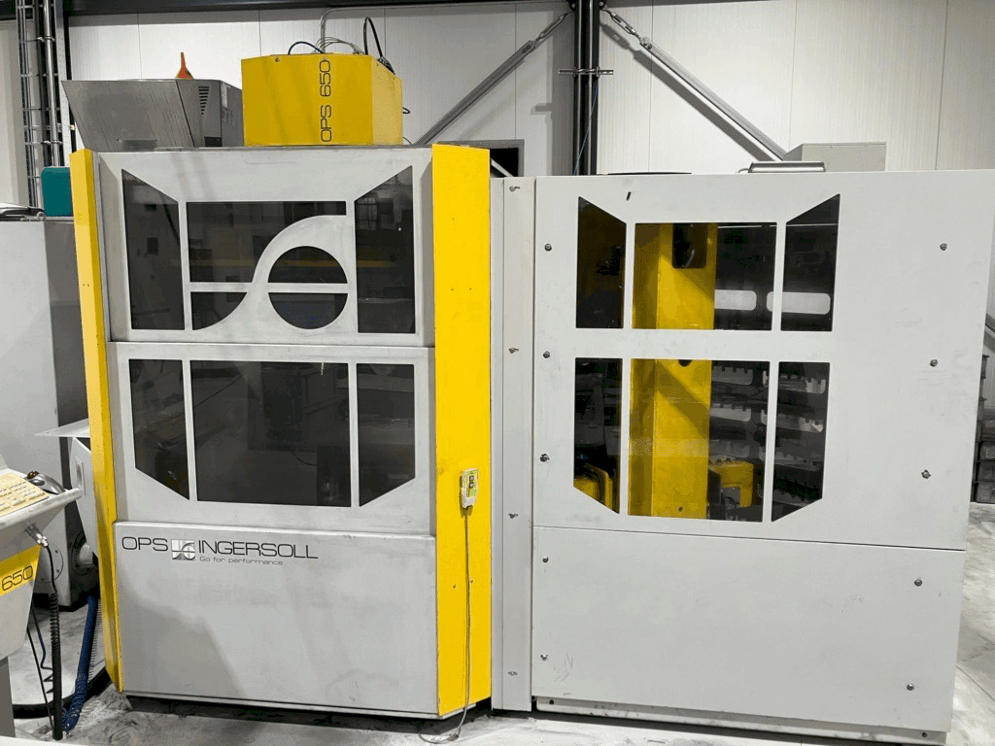 OPS INGERSOLL 650-maskinen framifrån