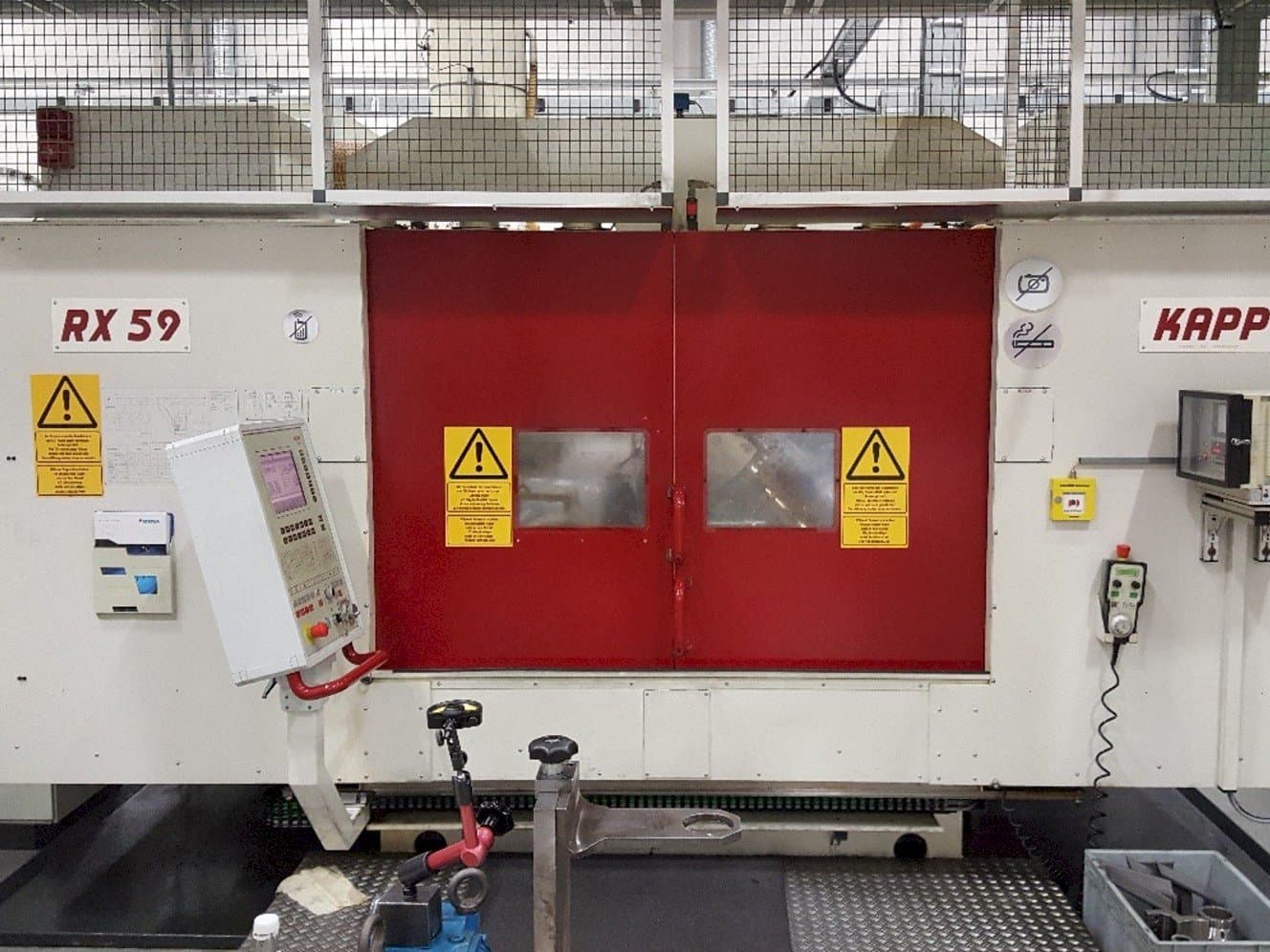 Kapp RX59-maskinen framifrån