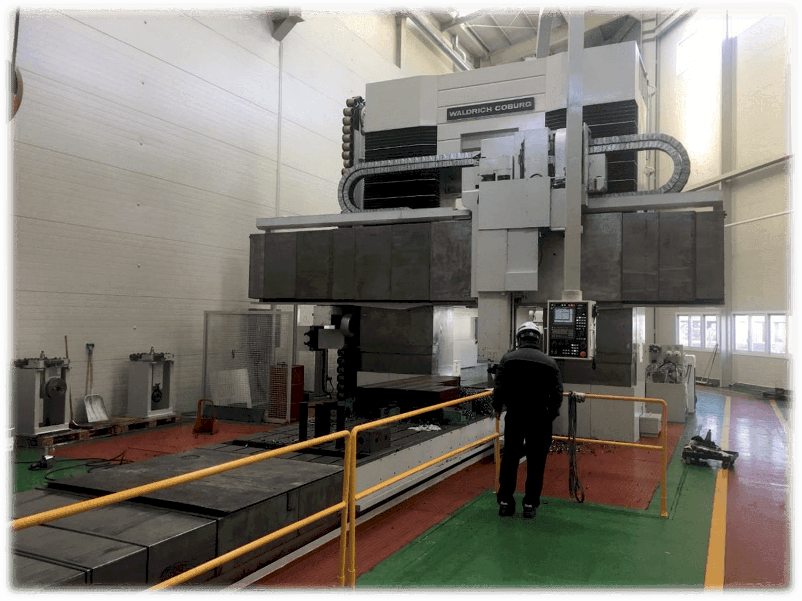 WALDRICH COBURG 14-10FP150NC-maskinen framifrån