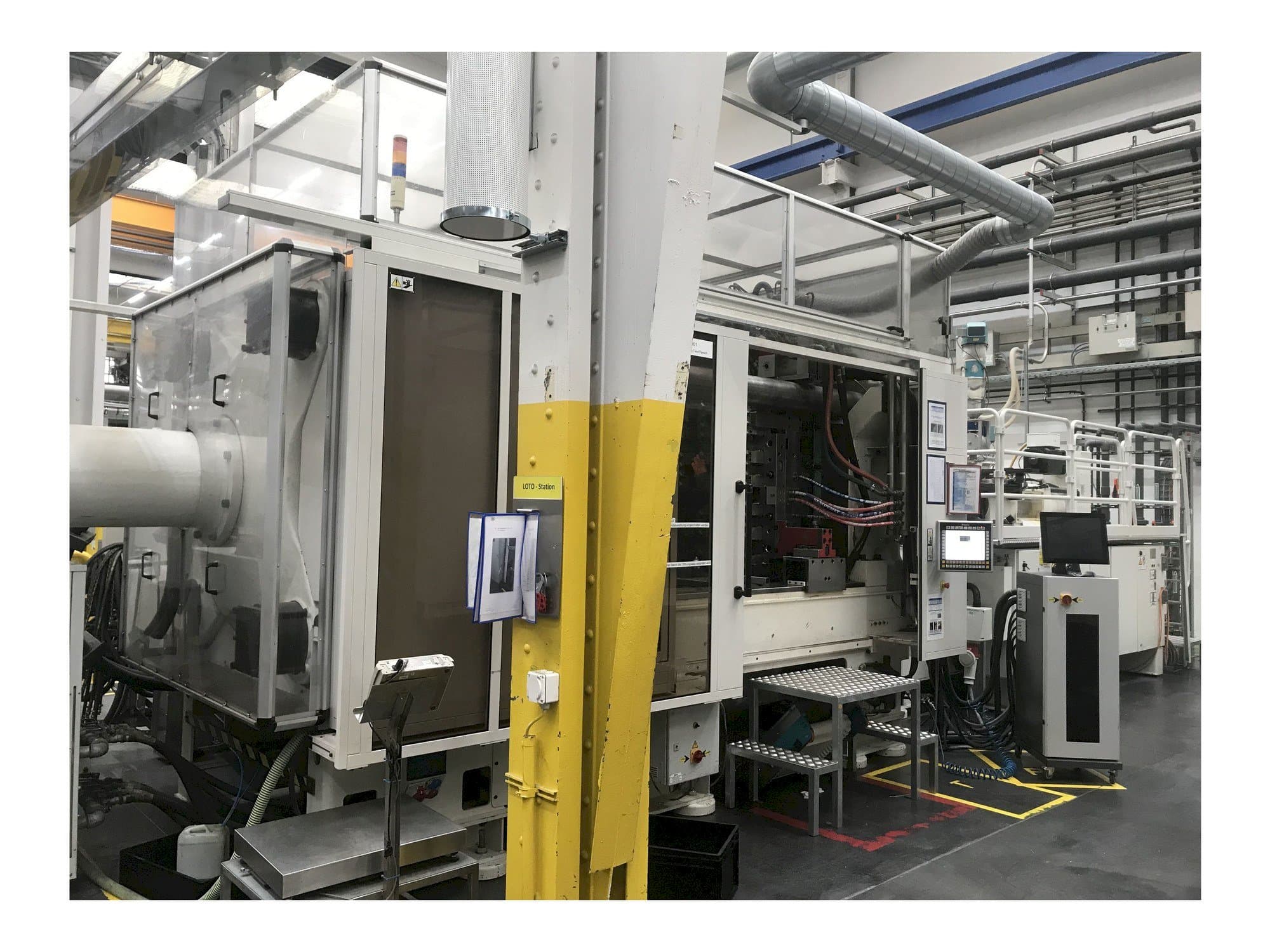 Husky H650 RS 80/65-maskinen framifrån