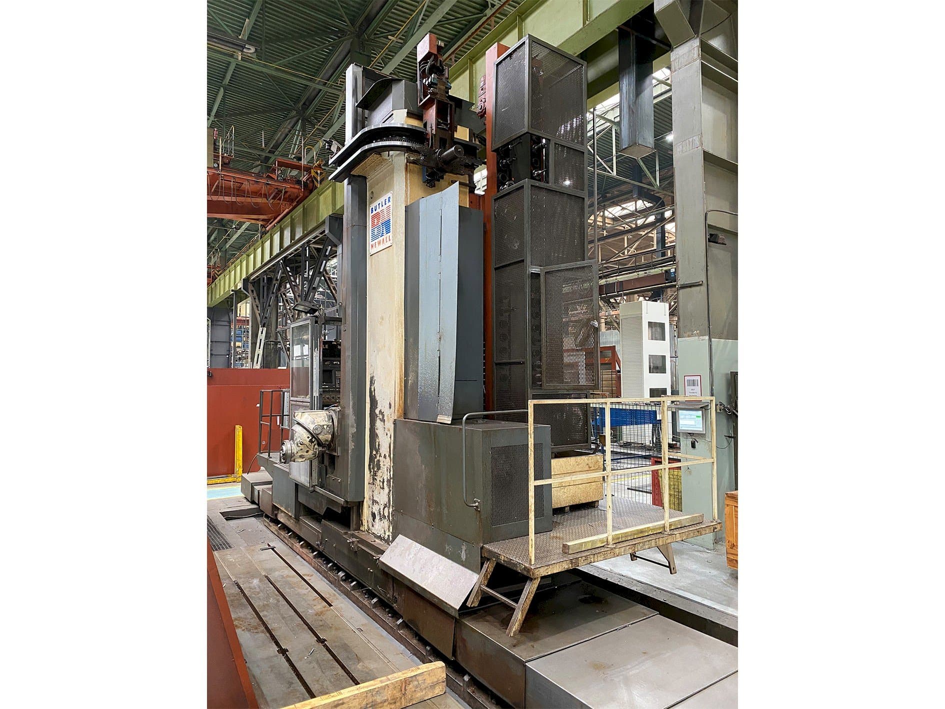 Butler Elgamill-maskinen framifrån