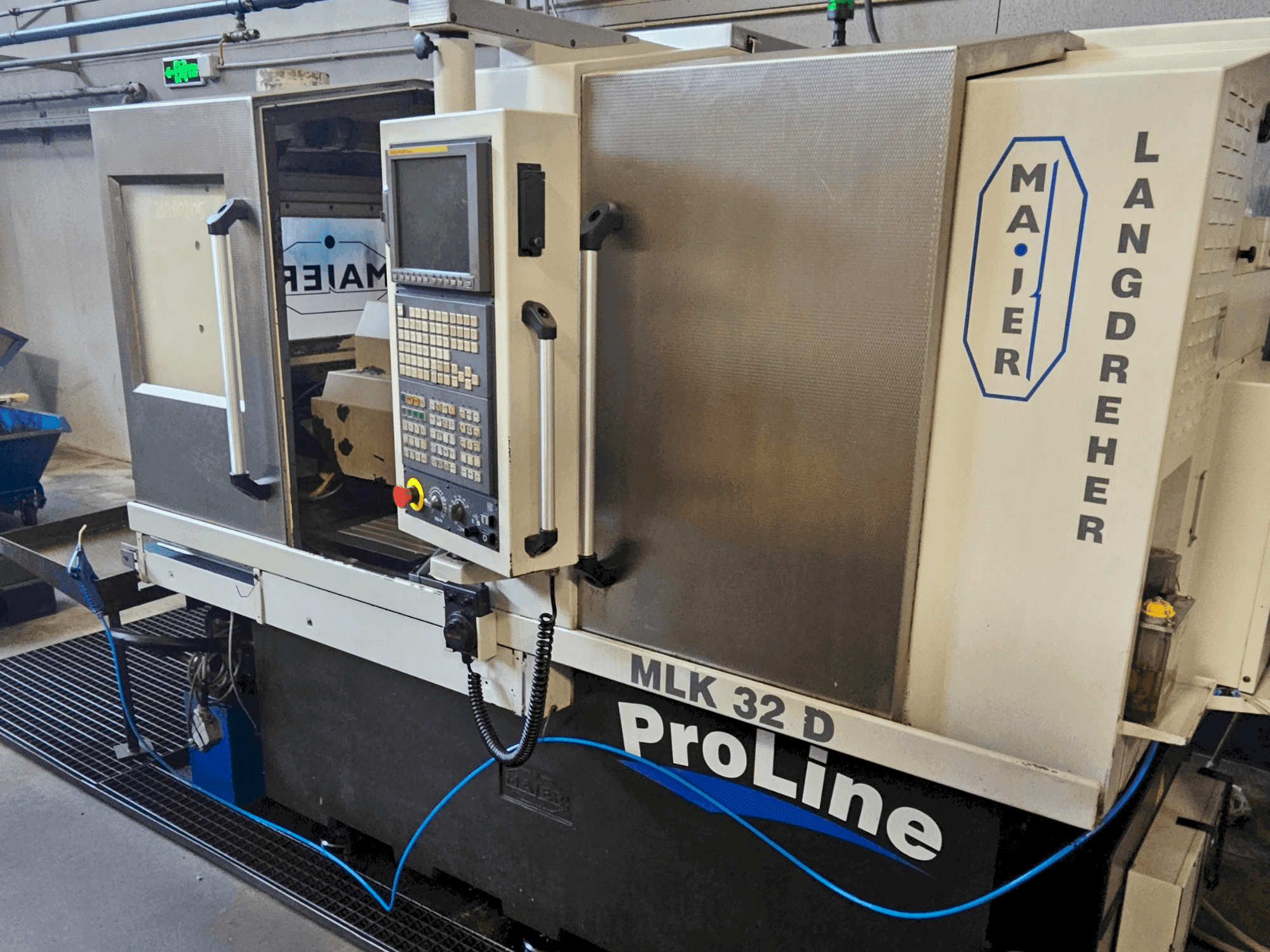 Maier MLK 32D-maskinen framifrån