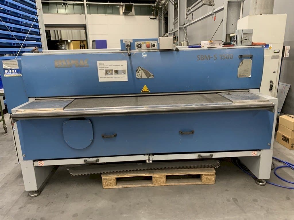 LISSMAC SBM-S 1500-maskinen framifrån