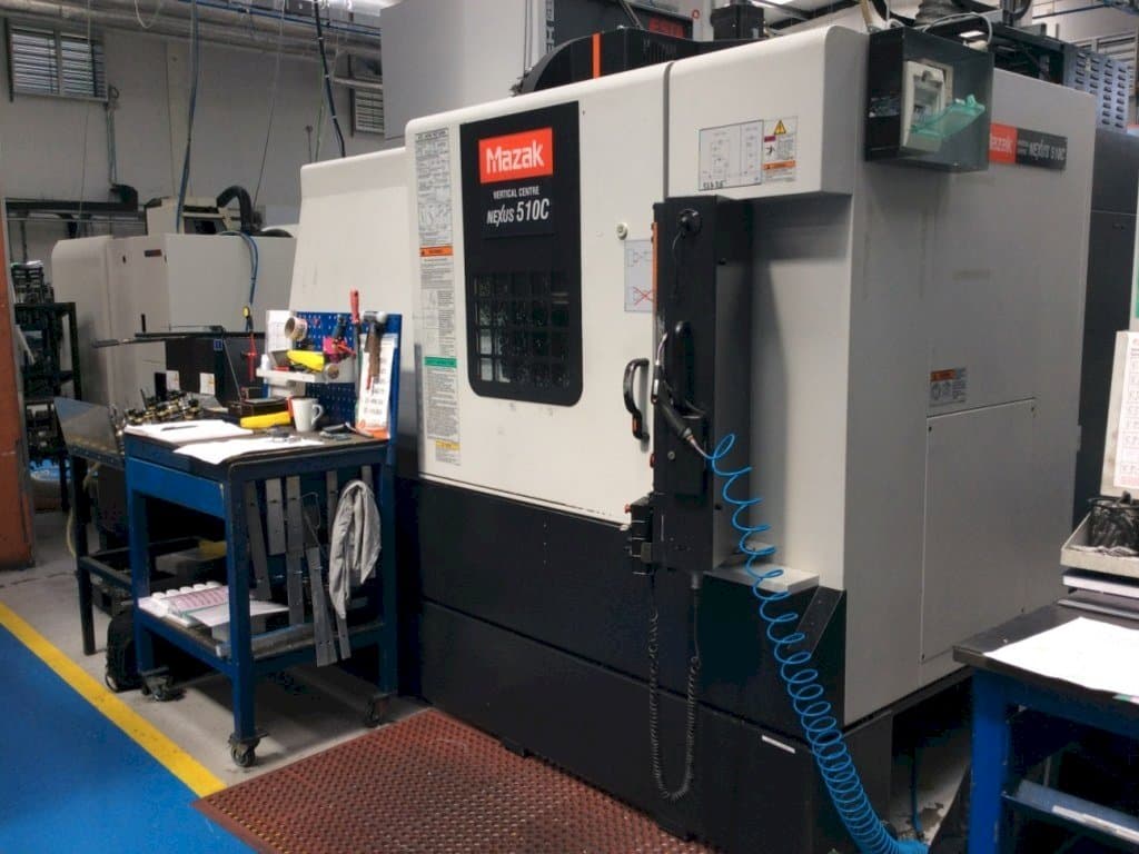 Mazak Nexus VCN 510C-maskinen framifrån