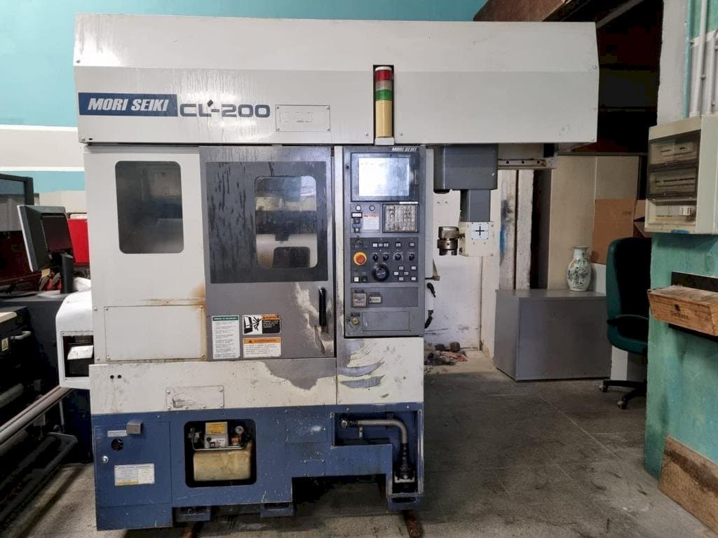 MORI SEIKI CL-200-maskinen framifrån
