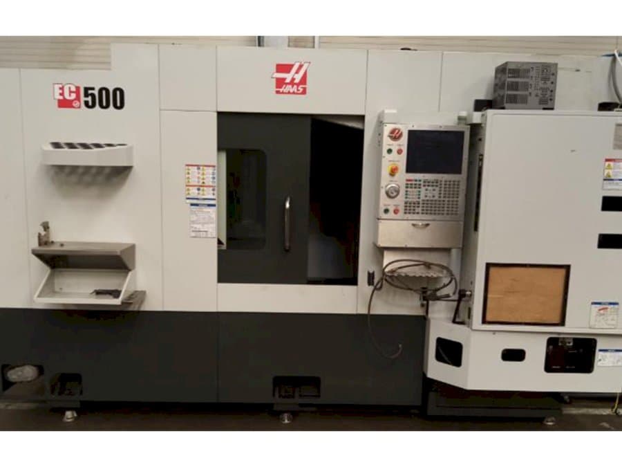HAAS EC-500-maskinen framifrån