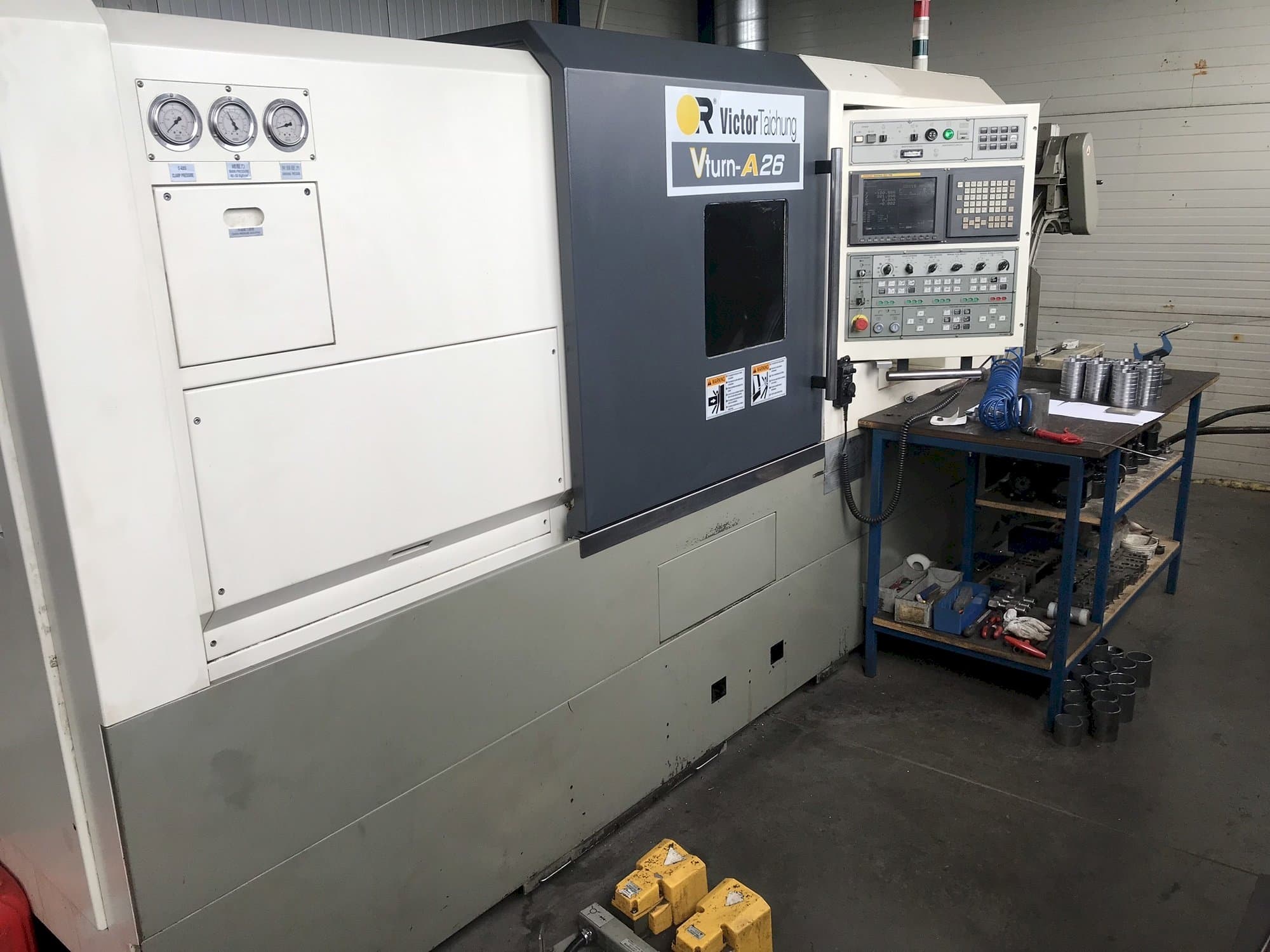 Victor Vturn-A26-maskinen framifrån