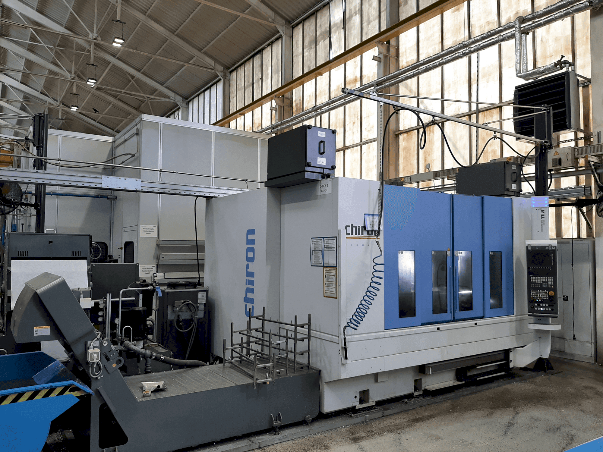 CHIRON Mill 2000 High Dynamics (2018)-maskinen framifrån
