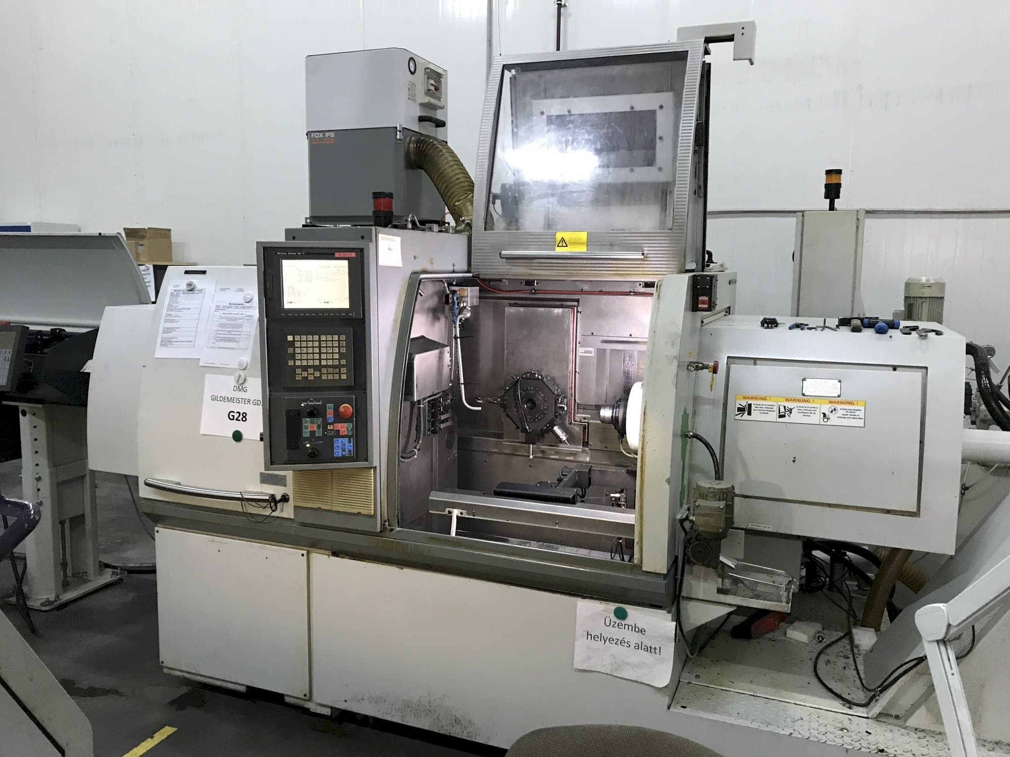 Gildemeister GD32-maskinen framifrån