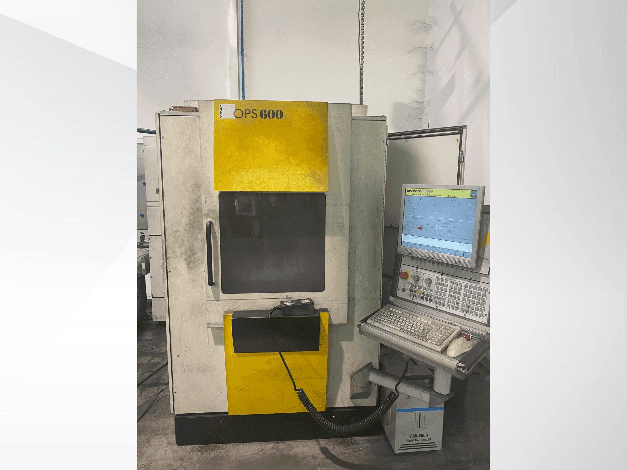 OPS INGERSOLL OPS 600-maskinen framifrån