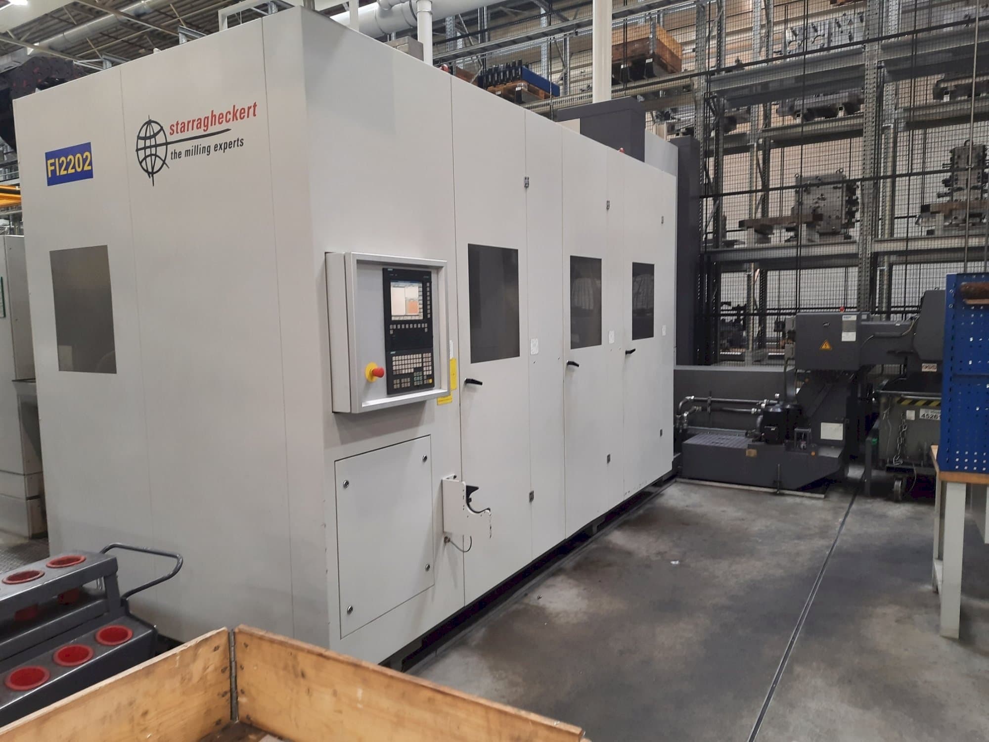 Heckert HEC 1000-maskinen framifrån