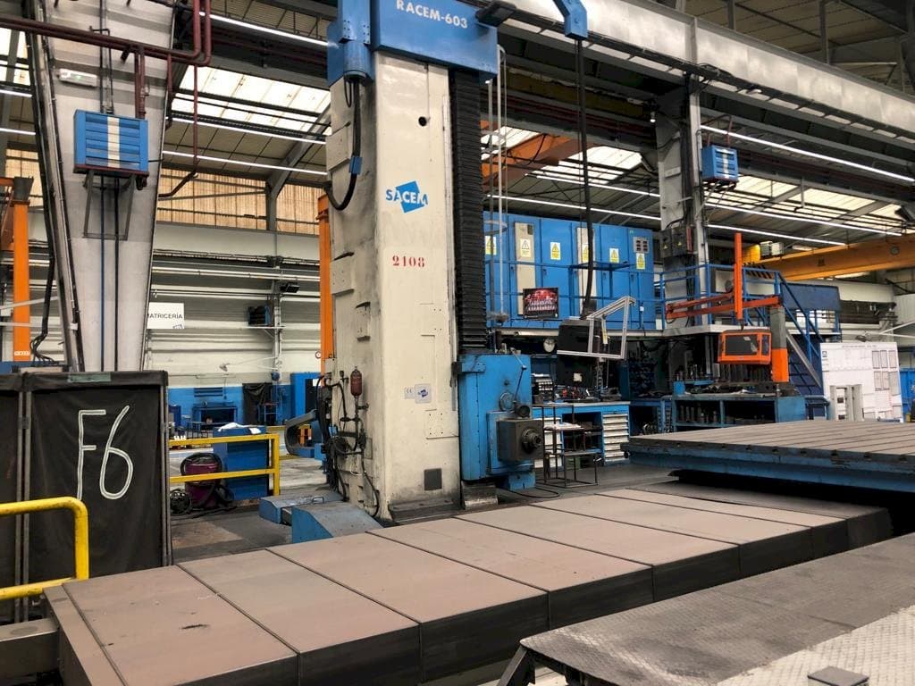 Sacem									 Racem-603-maskinen framifrån