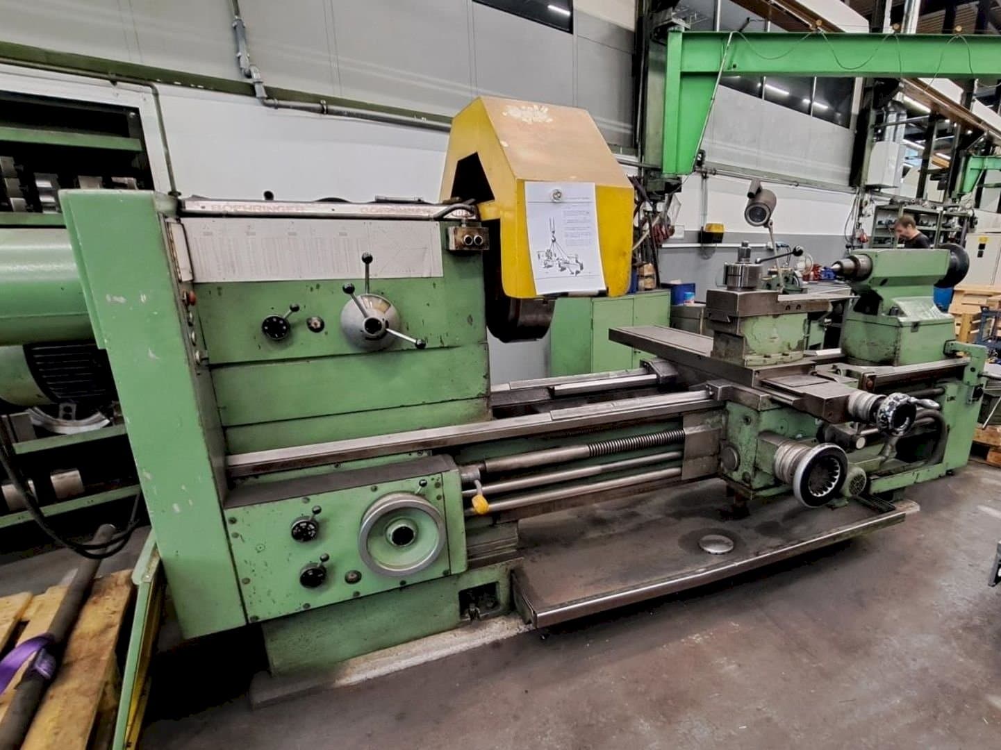 BOEHRINGER VDF V 800-maskinen framifrån