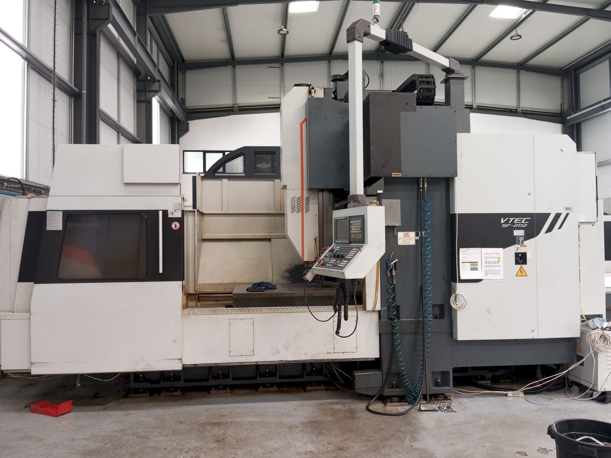 Vision Wide VTEC SF-2112-maskinen framifrån