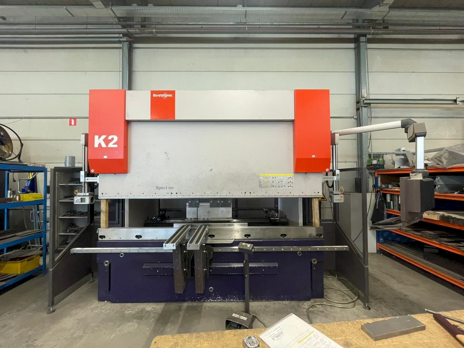 Bystronic Xpert 150 x 3100 K2-maskinen framifrån