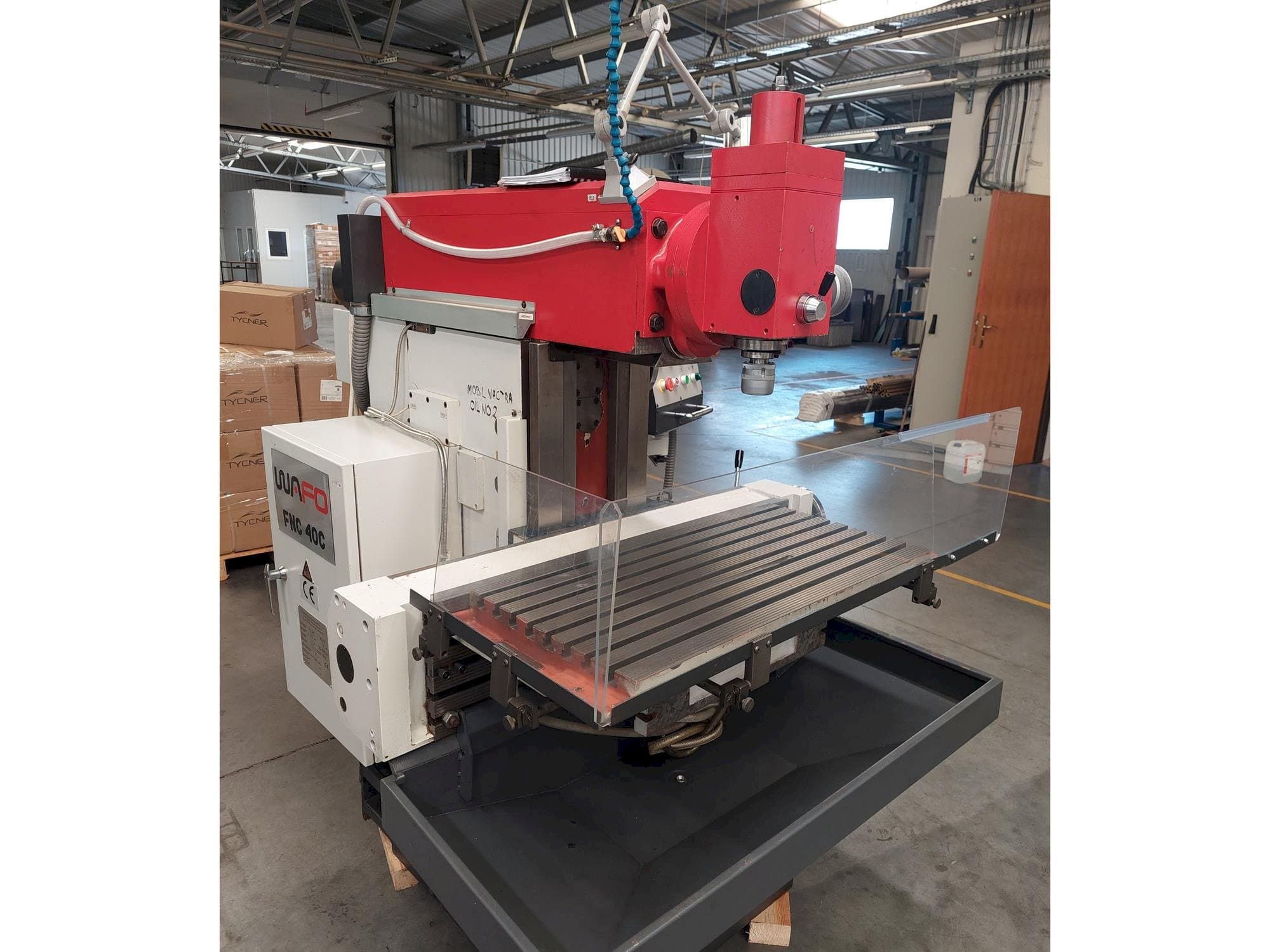 WAFO FNC 40C-maskinen framifrån