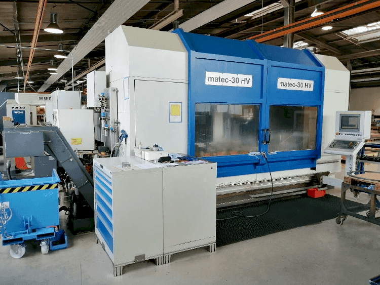 Matec 30 HV-maskinen framifrån