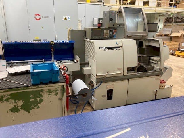 Gildemeister GD 16-maskinen framifrån