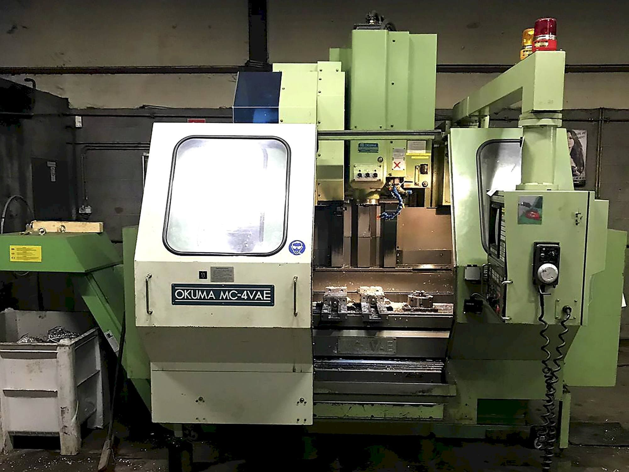 Okuma-maskinen framifrånMC-4VAE