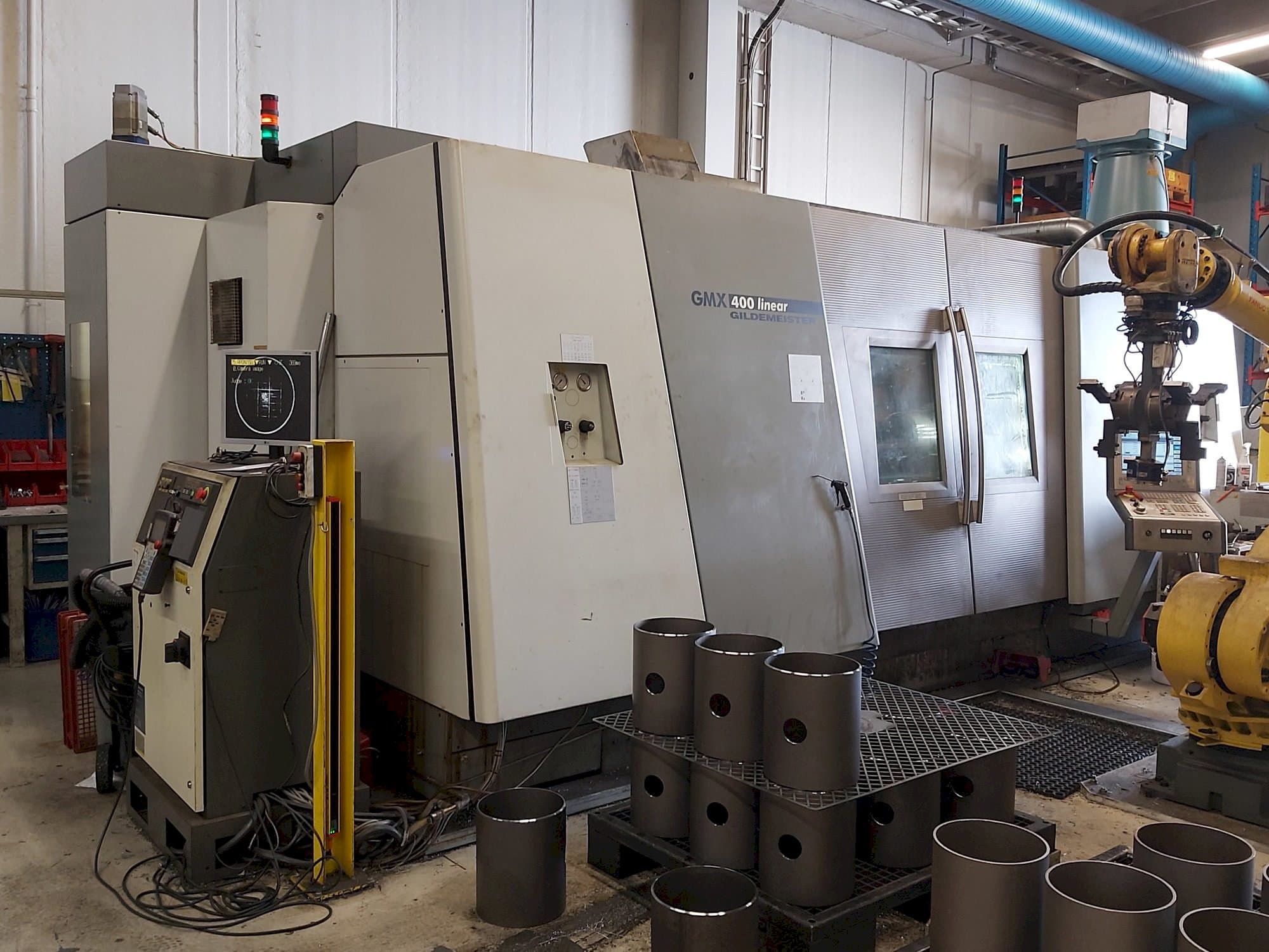 Gildemeister GMX 400 Linear-maskinen framifrån