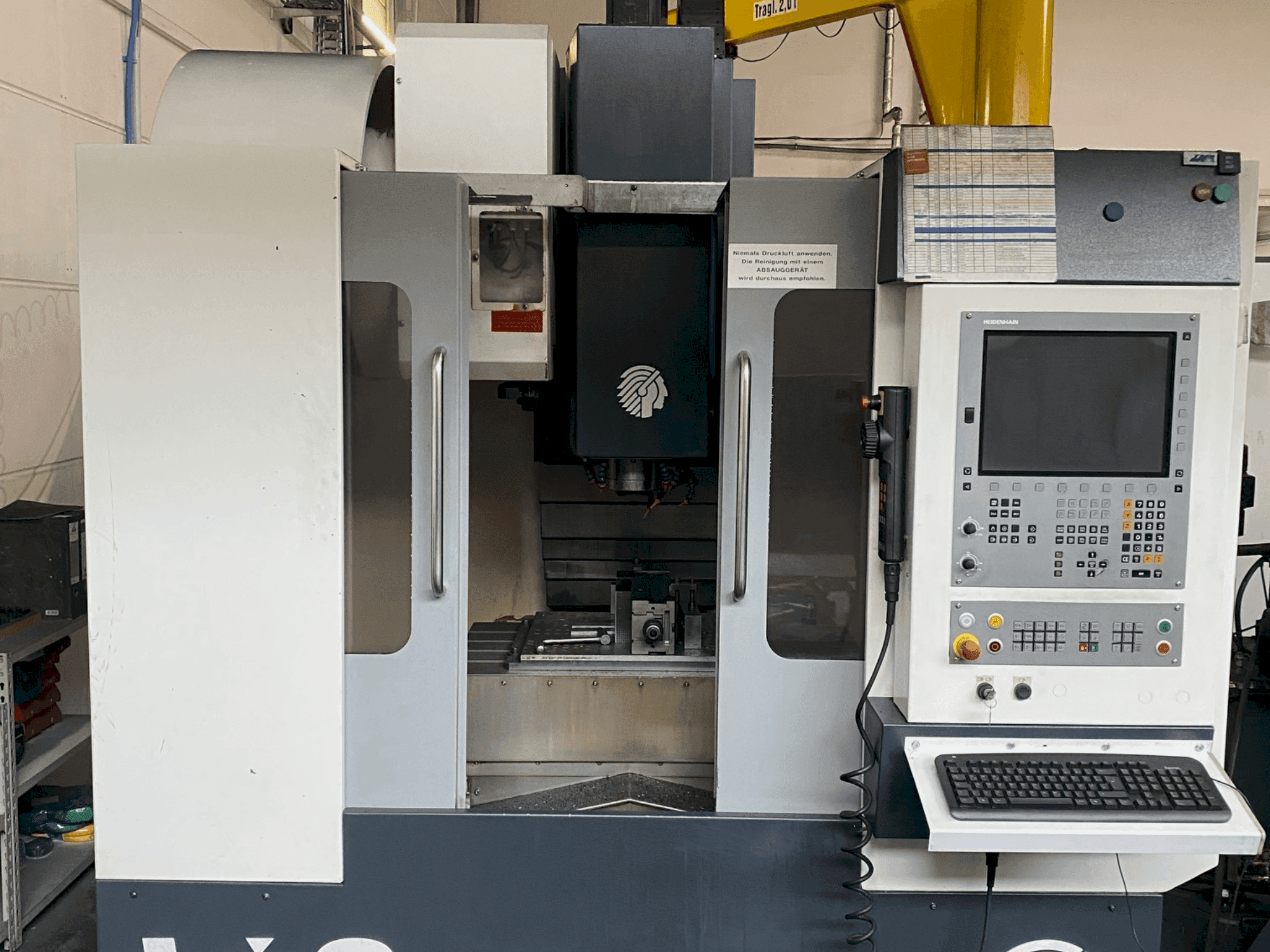 Huron VX8-maskinen framifrån