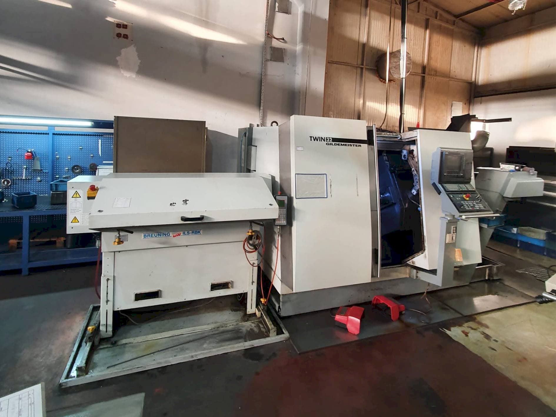 Gildemeister TWIN 32-maskinen framifrån