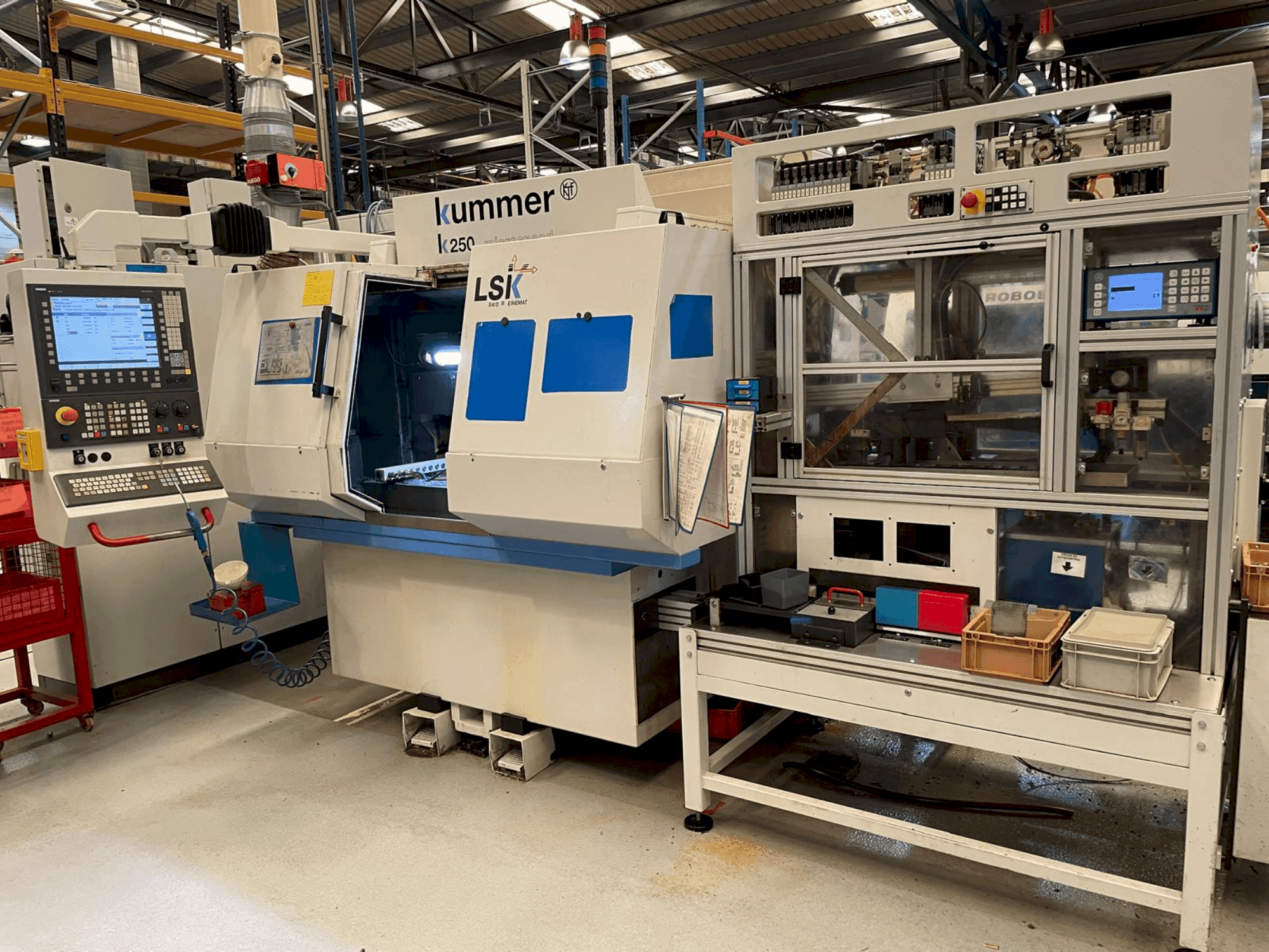 KUMMER K250-maskinen framifrån