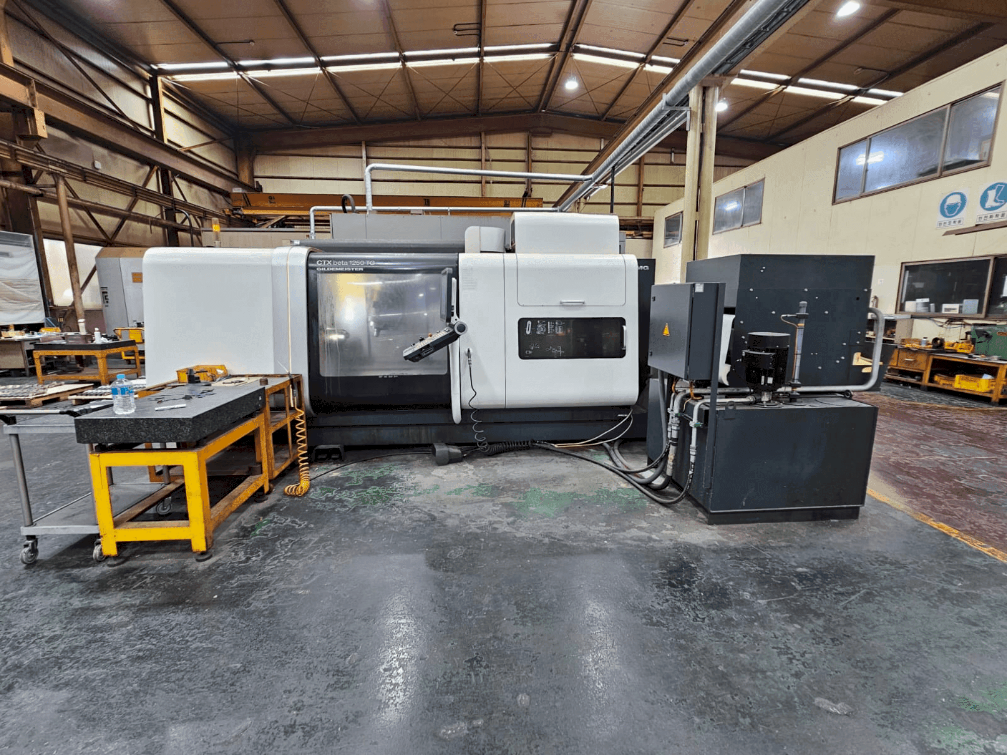 DMG MORI Gildemeister CTX 1250 TC-maskinen framifrån