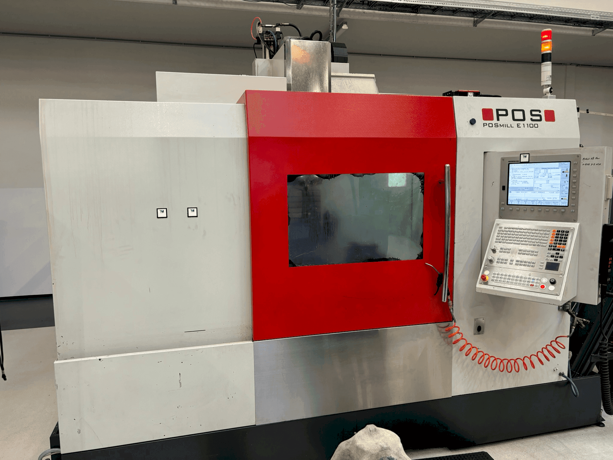 POSmill E 1100-maskinen framifrån