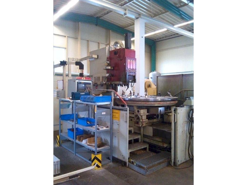 STAMA MC 430- GÜ-maskinen framifrån