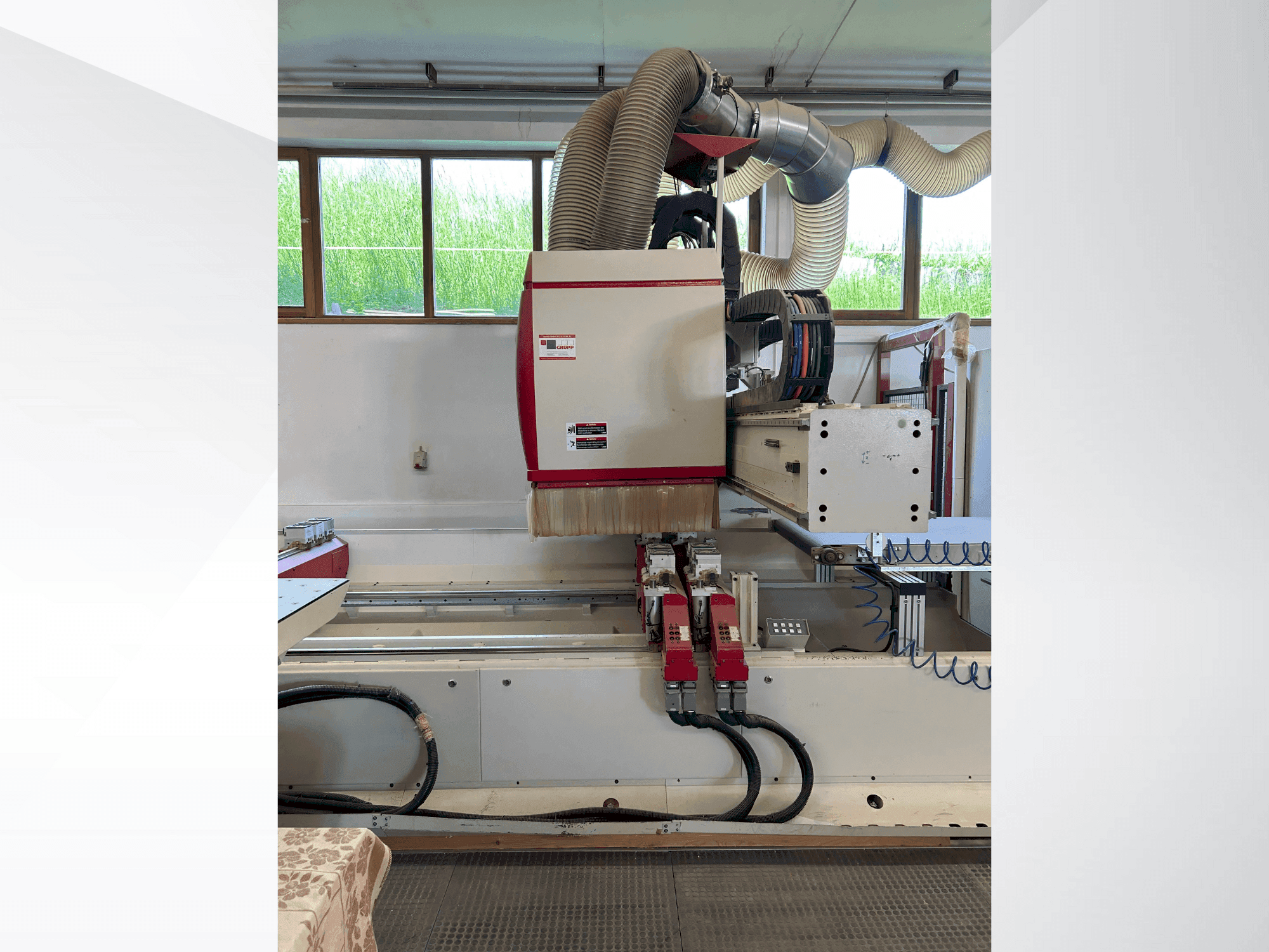 IMA BIMA CUT 120/240-maskinen framifrån