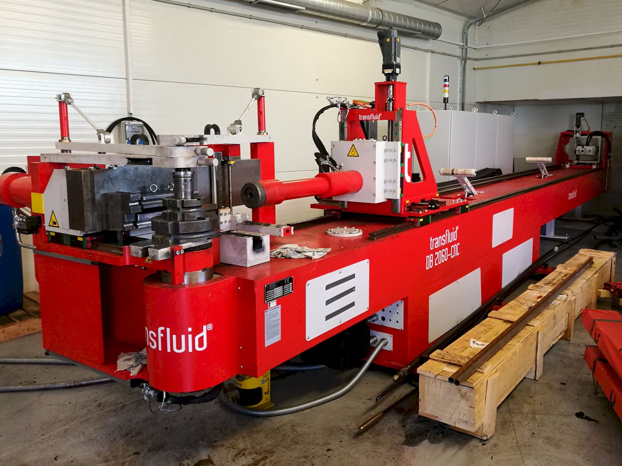 Transfluid-maskinen sedd från högerDB 2060