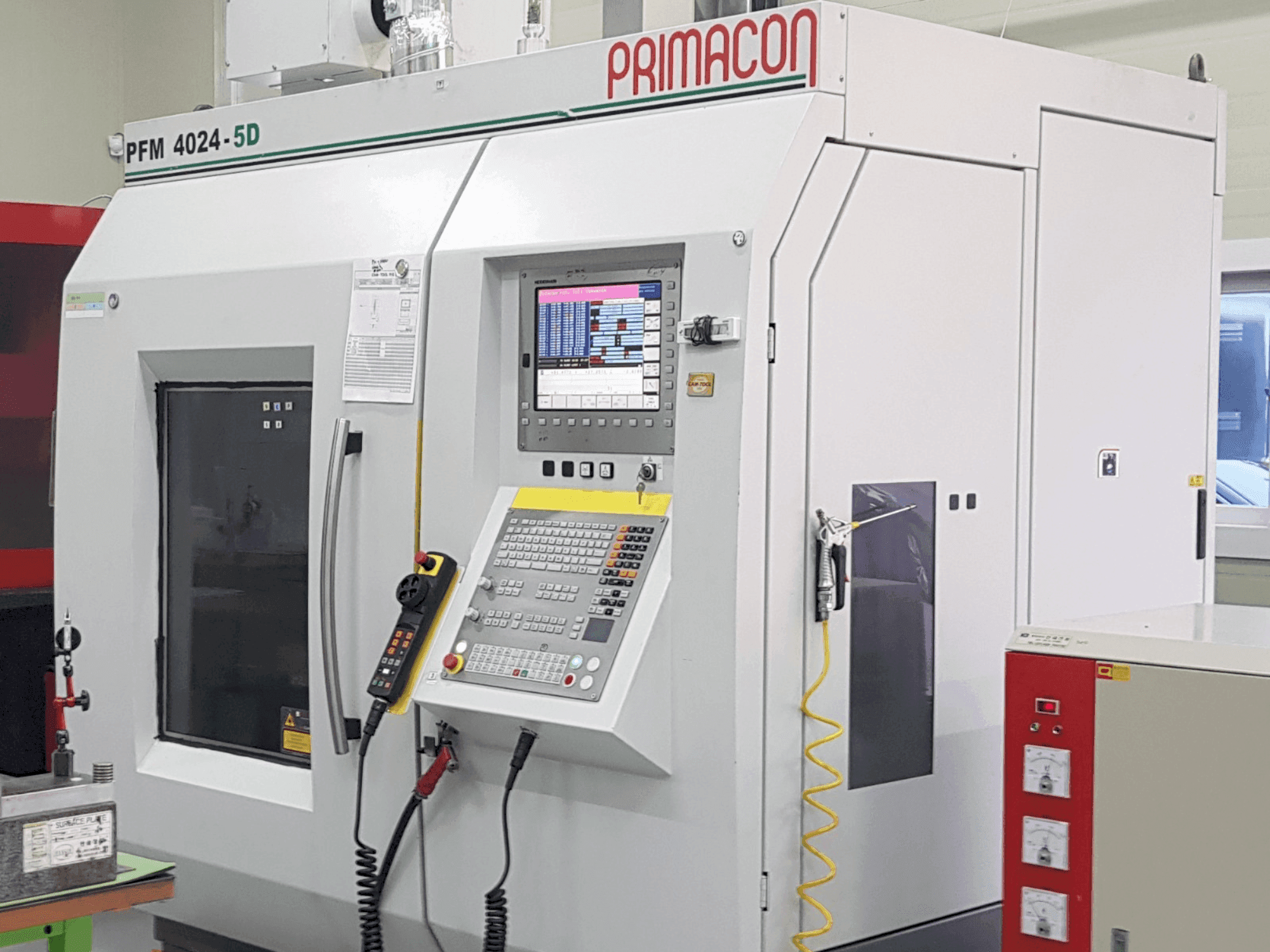 PRIMACON PFM 4024-maskinen framifrån