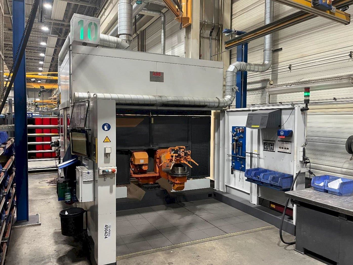 ABB -maskinen framifrån