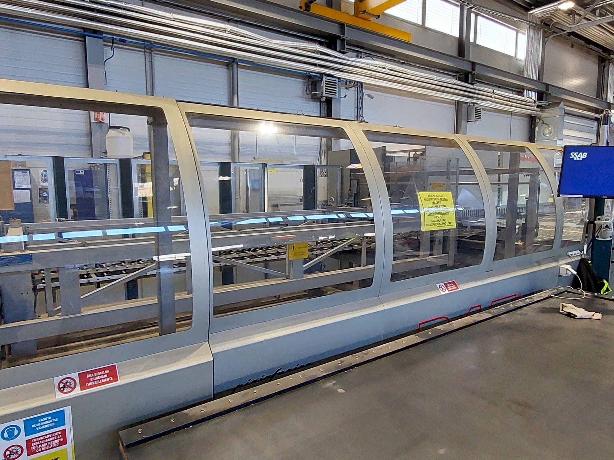 Salvagnini S4 0929 + P4 line-maskinen framifrån